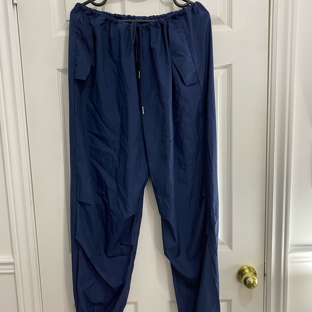 MICAS Navy Blue Parachute Pants